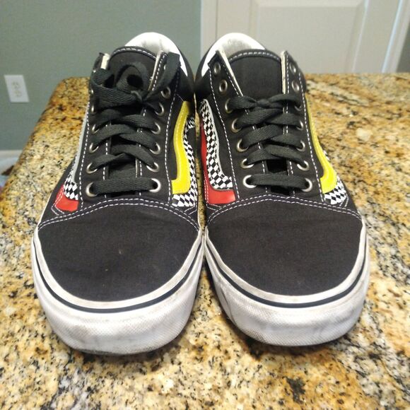 Men\'s Old School Vans Off the Wall Lace up Sneakers Skateboarding US 10 main image 6
